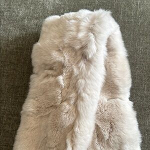Luxurious  Chinchilla Rex Fur Scarf